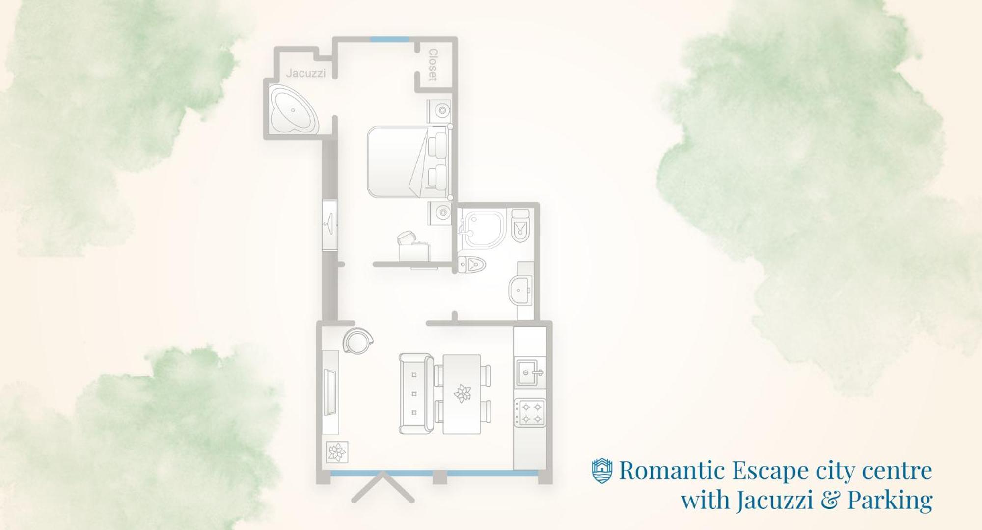 Romantic Escape City Centre With Jacuzzi & Parking By Rent All Como Exterior photo